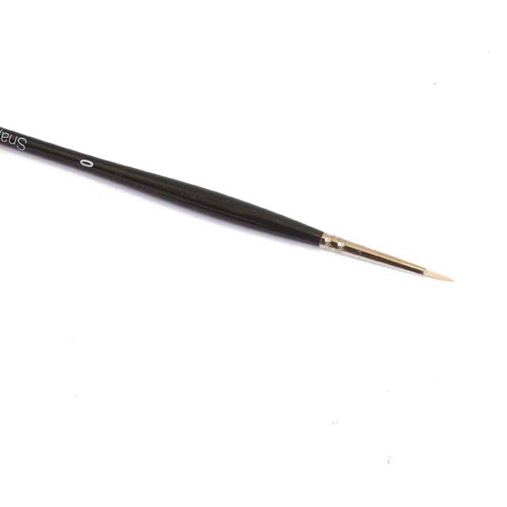 Princeton, Brush, Art & School, Snap, Bristle Brush, Round, 0, Long Handle, 402204